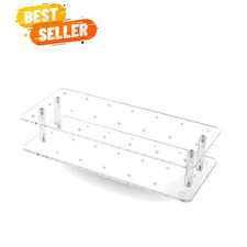 Food-Safe Acrylic Cake Pop Stand with 21 Holes, Easy to Clean Design