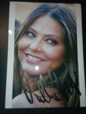Autografo Ornella Muti originale su foto 13x18