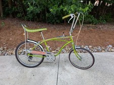 HUFFY SUPER STOCK 24 / 20 BICYCLE 5 Speed Original - Antifreeze Green RARE Bike
