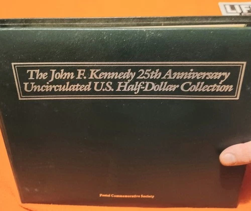 PCS John F. Kennedy 25th Anniversary Uncirculated JFK Half Dollar Collection🇺🇸