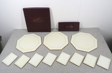 Lady Clare Quality Set Of 3x Placemats  8x Coasters In Original Box