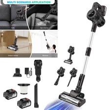 6000W 6 in 1 Upright Stick Power Vacuum Cleaner Cordless Bagless Handheld Hoover