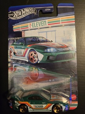 Hot Wheels Silver Series 7-Eleven Toyota Supra   7/11 Limited Edition Car 