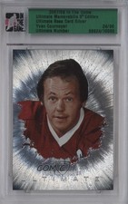 2007-08 ITG Ultimate Memorabilia 8th Edition Silver 24/90 Yvan Cournoyer HOF 2d8