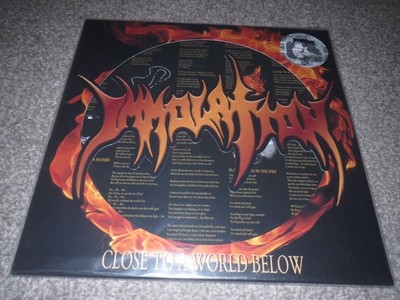 IMMOLATION _CLOSE TO THE WORLD BELOW- HARD TO FIND LIMITED ED PRESS LP VINYL NEW