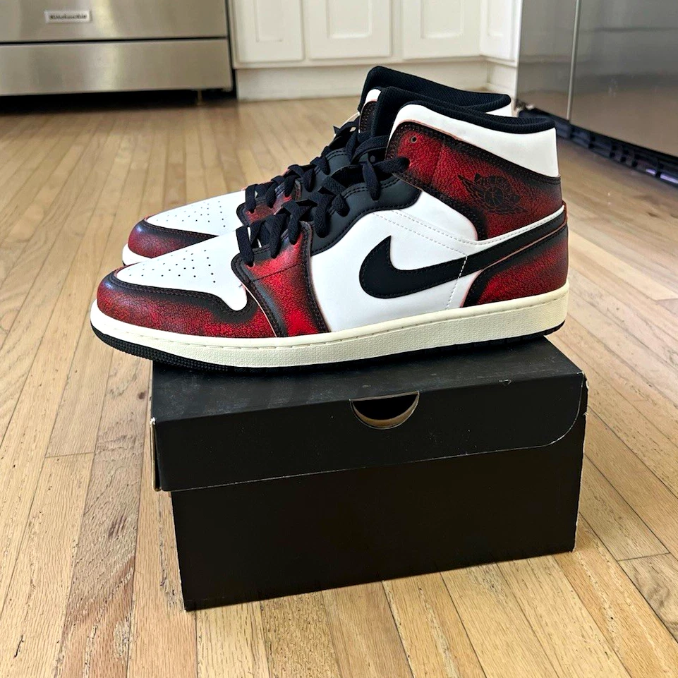 Preços baixos em Jordan 1 Mid Infrared 23 | eBay
