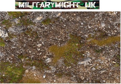 Maßstab 1 32 - 1 35 1 72 1 76 Diorama Matte Schlachtfeld Boden Textur