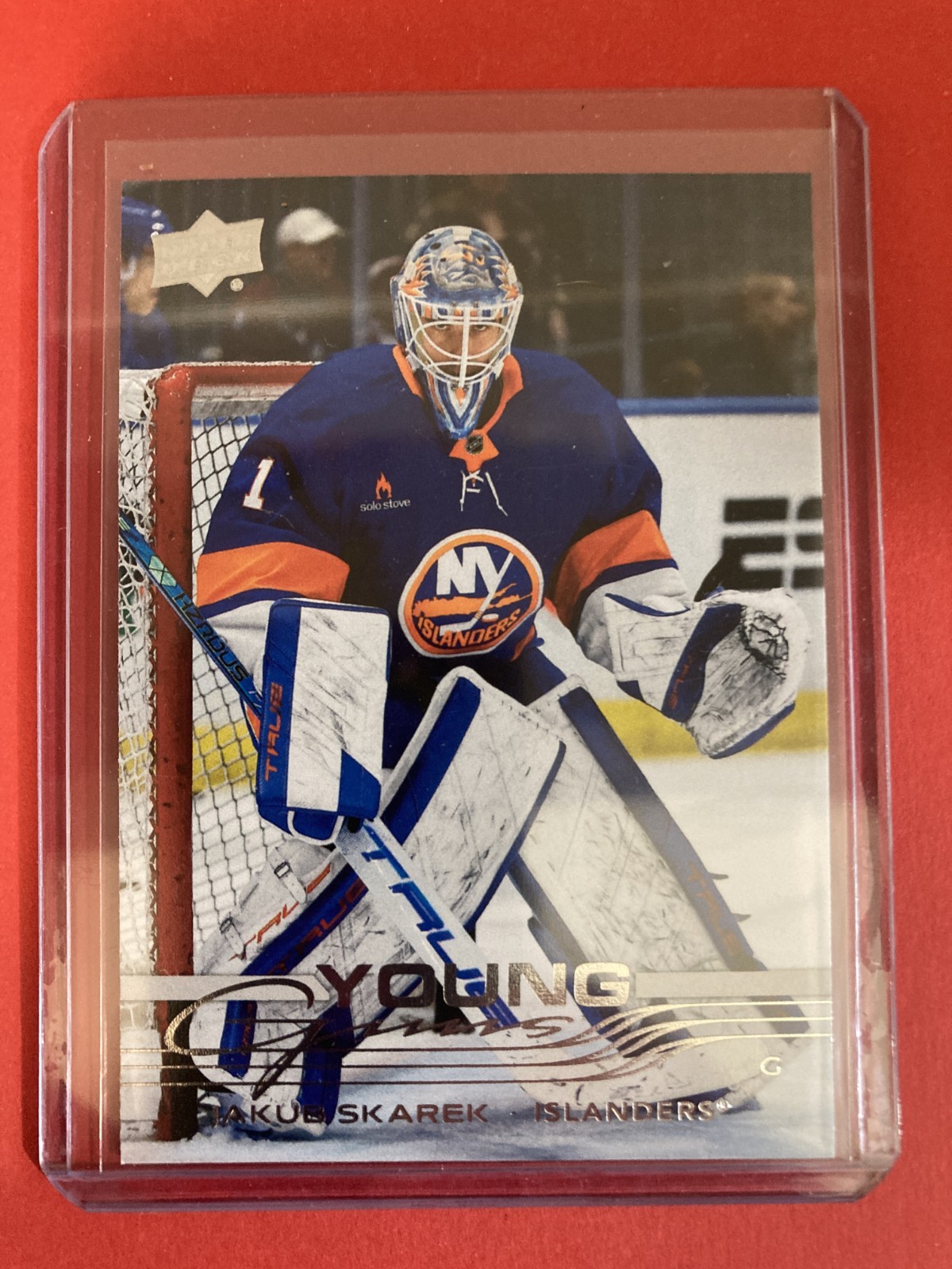 2025-26 Upper Deck Young Guns Jakub Skarek Rookie New York Islanders #244