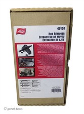 Lisle Tools 40100 Hub Remover Tool Removes Frozen Hubs Automotive Car Truck