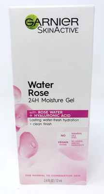 Garnier Skin Active Water Rose 24H Moisture Gel 2.4oz Skinactive