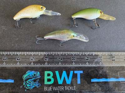 Lucky Craft CB 200 & CB 250 Crankbait Lures: 3 Pack