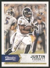 2016 Panini Classics #12 Justin Forsett Baltimore Ravens 46124
