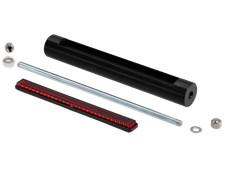 Aufbockgriff 3D-Druck, mit Reflektor, für Gepäckträger, Schwarz - für Simson S50