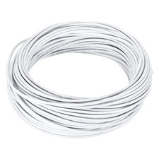 20AWG 20 Gauge Stranded Hook-Up Wire PVC Tinned Copper Wire 30m/100ft White