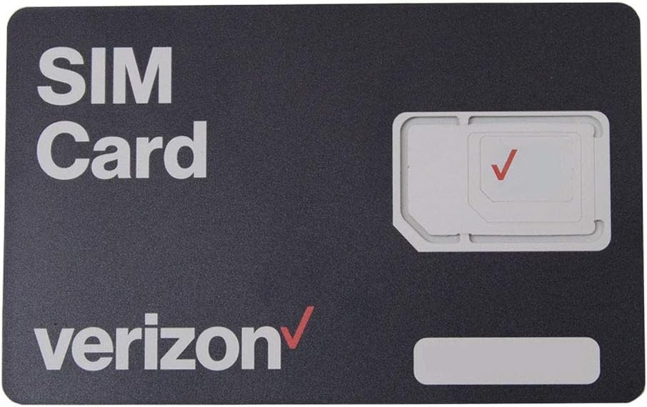 как выглядит 4G LTE SIM Card by Verizon: All Sizes 3-in-1 Design Includes Punch-Out Feature фото