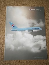 Korean Air A380 Brochure Lounges Incheon SkyTeam Route Map Germany