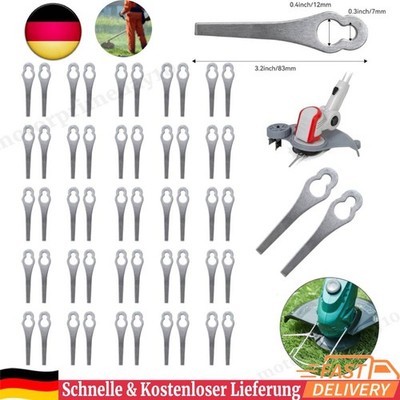 2~50 Stück Ersatz Metall Messer Klingen für Einhell Rasentrimmer Frt18a/a1 46155