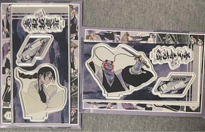 BLEACH Acryl Figure Collection Zenjyoji Uhin Katori Batsuunsai Set