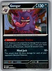 Gengar Reverse Holo Rare ME03: Perfect Order 050/088 NM