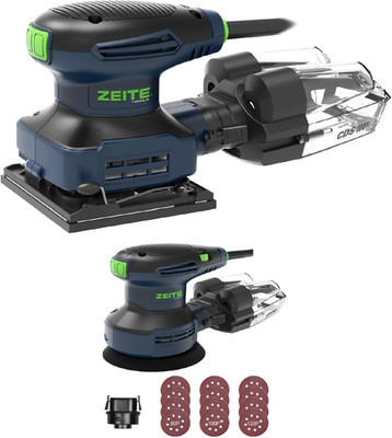 2.4A & 3.0A Orbital Sander Combo Set - Power & Precision for Perfect Finishes