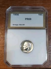 1956 Proof Dime PCI Certified