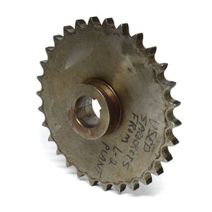Fenner 41407-628-30 30-Tooth Idler Sprocket 10" Diameter, 45mm Bore, 16mm Thick