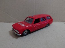 Solido 1/43 Peugeot 504 Break Fire Command Car