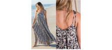 Natural Life Floral Maxi Dress Women's M NWT