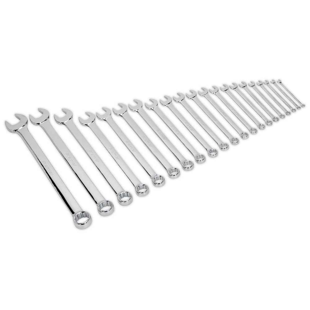 Sealey Combination Spanner Set Jumbo 21pc Metric