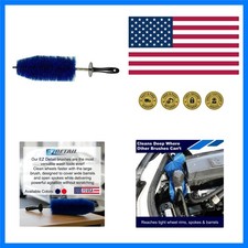 Big Wheel Brush &ndash; 18-Inch Flexible Nylon Rim & Barrel Cleaner for Cars, Truck...
