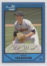 2007 Bowman Draft Prospects Blue 150/399 Charlie Culberson #BDPP52 md3