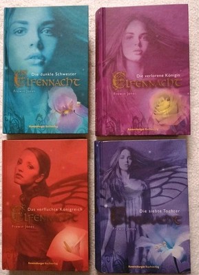 4 x Frewin Jones - Elfennacht Band 1-4 komplett - Sammlung, Paket, Konvolut
