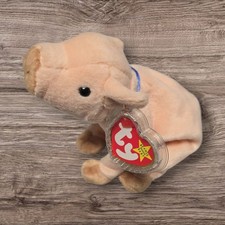 Ty Beanie Baby - KNUCKLES the Pig (6 Inch) NEW Stuffed Animal Toy