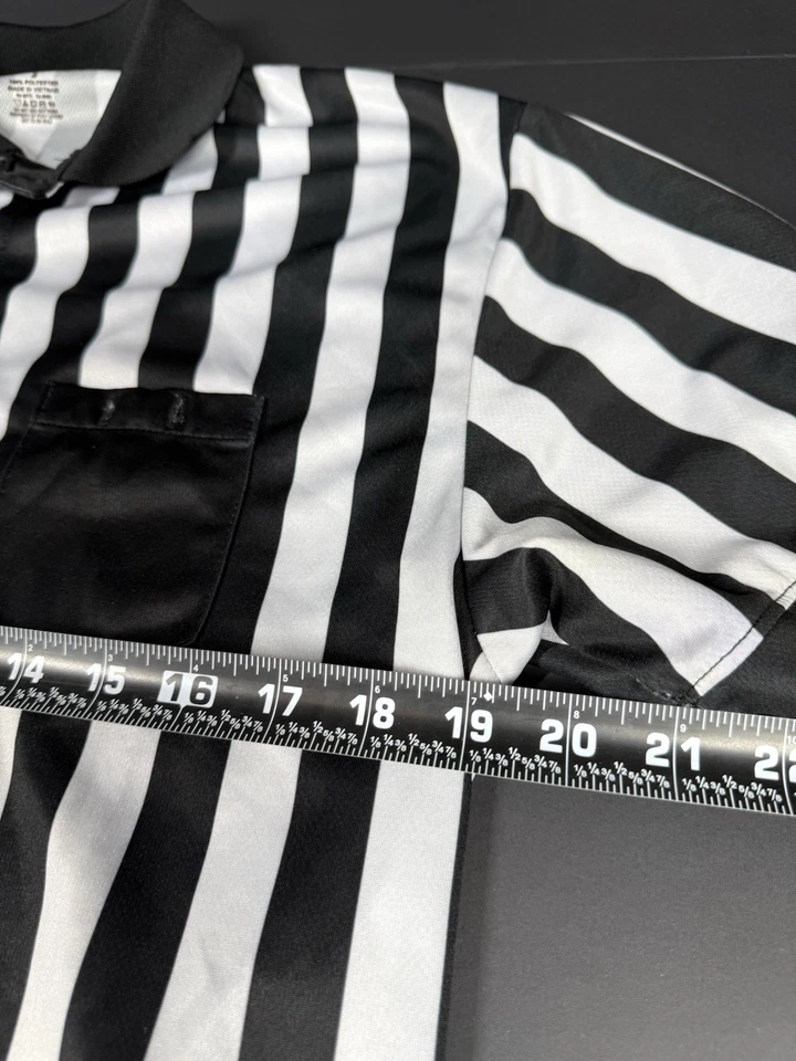 Foot Locker Employee Uniform Referee Polo Shirt, Mens Size S Halloween costume - Image 4 of 4