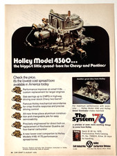 1976 Holley Print Ad Colt Industries Carburetor Division Model 4360 1976 Holley Print Ad Colt Industries Carburetor Division Model 4360