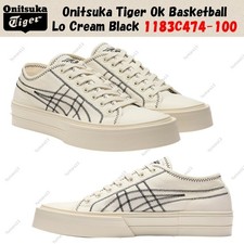 Onitsuka Tiger Ok Basketball Lo Cream Black 1183C474-100