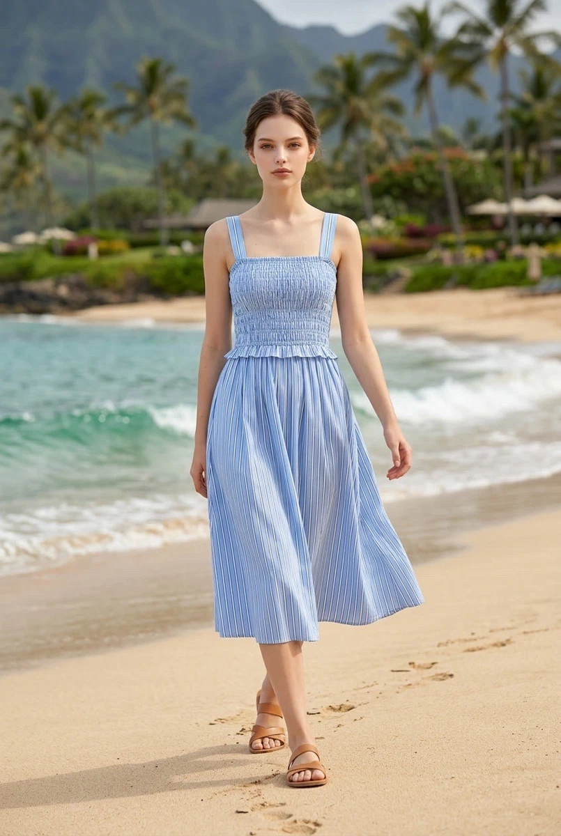 old navy cotton midi dress Midi Dresses with Pockets