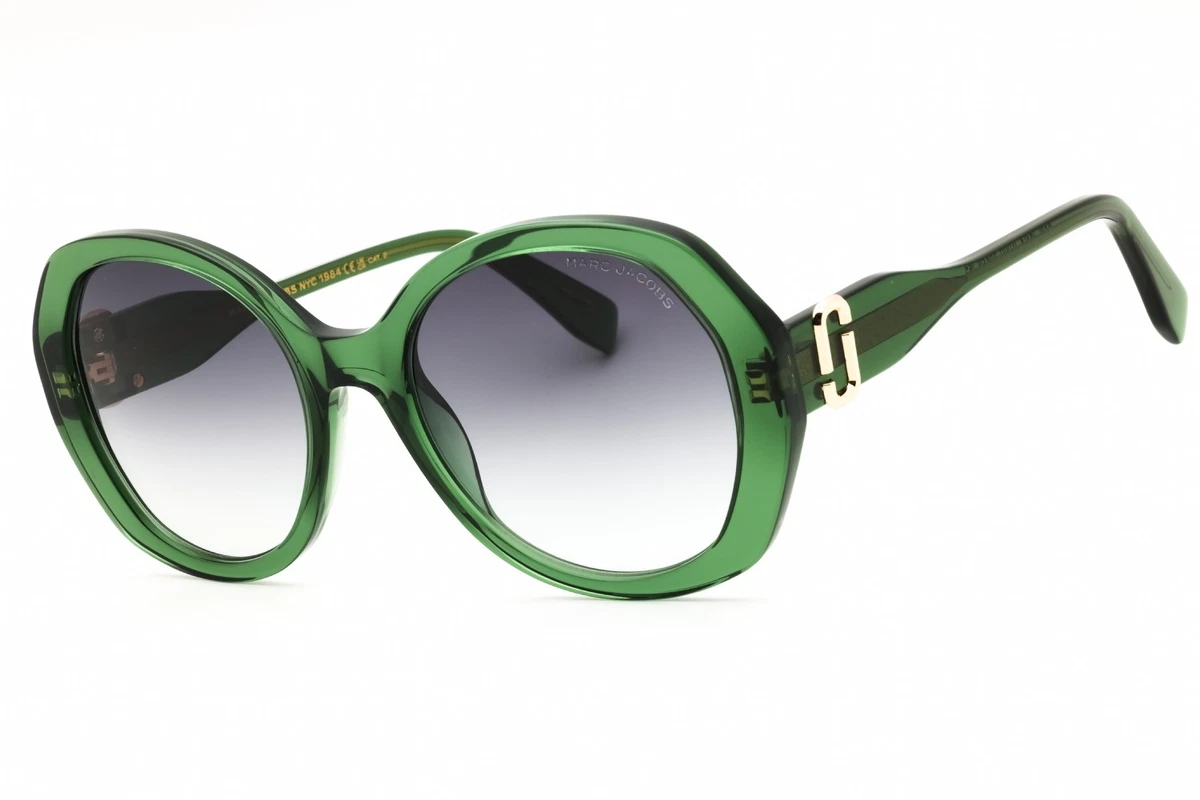 Marc Jacobs Geometric Sunglasses MJ 1109/S 1EDHA Transparent Green 53mm Marc Jacobs Green Designer Sunglasses for Women for sale | eBay main image 3