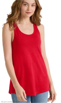 DELTA P506C FH9 Platinum Ladies Cvc Flowy Tank Red XL *SEE DEAL!!!*