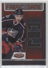 2012 Certified Fabric of the Game Mirror Red Team Die-Cut /150 Jack Johnson 0mj2