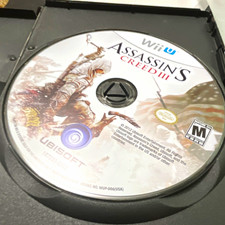 Ubisoft Assassin's Creed III Nintendo Wii U M NTSC-U/C 2012 Pre-Owned