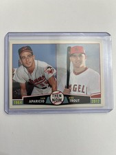 2013 Topps Heritage - Then and Now Mike Trout, Luis Aparicio #TN-AT