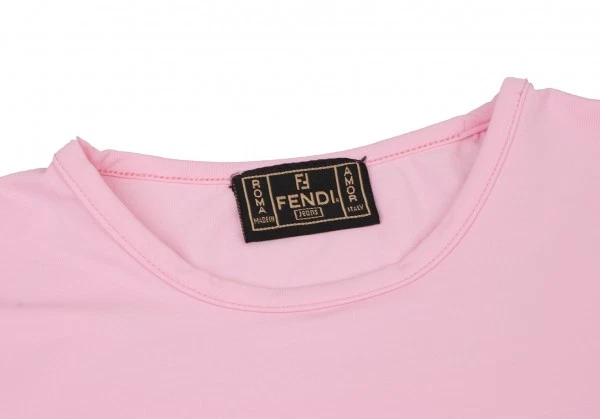 Camiseta elástica con logotipo FENDI en relieve talla S-M (K-136803) Foto 3 de 4