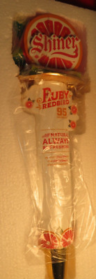NIB Shiner Ruby Redbird Grapefruit Texas 10.5'' Draft Beer Tap Handle