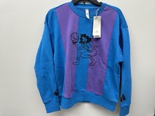 Women's Adidas Crew Neck Sweatshirt HYC / Blue and Purple / HD2876 / All Sizes