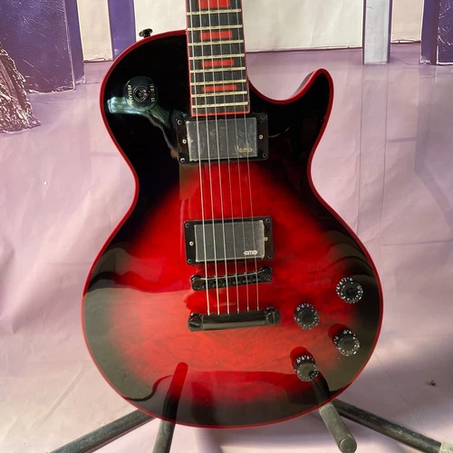 Custom LP Red Widow 2015 Electric guitar quilted maple top in stock US warehouse