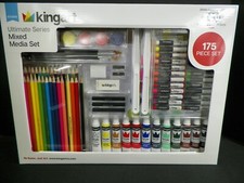 Ultimate Series 175 Piece Mixed Media Art Set 153 Colored Pencils Oil Pastel