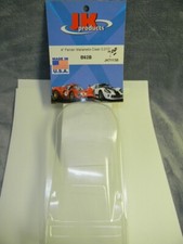 1/24 SCALE CLEAR 4" FERRARI MARANELLO .010" SLOT BODY BY JK PRODUCTS JK7113B