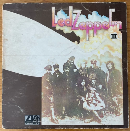 LED ZEPPELIN - II Red Plum Atlantic Labels 1969 UK Lemon Song LP