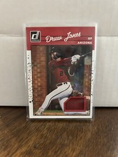 Druw Jones 2023 Donruss Baseball Retro 1990 Materials Relic #90M-DJ